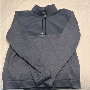 Under Armour Men's Blue Golf Quarter Zip
